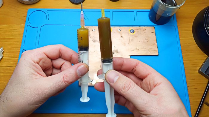 Как сделать гель-флюс Бюджетный флюс для пайки