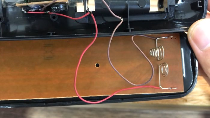 Пульт без батареек от энергии тряски