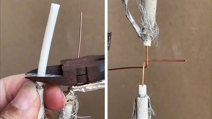 Как соединить экранированный кабель без соединителя муфты