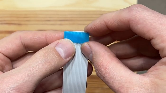 Как зачистить и восстановить гибкий шлейф