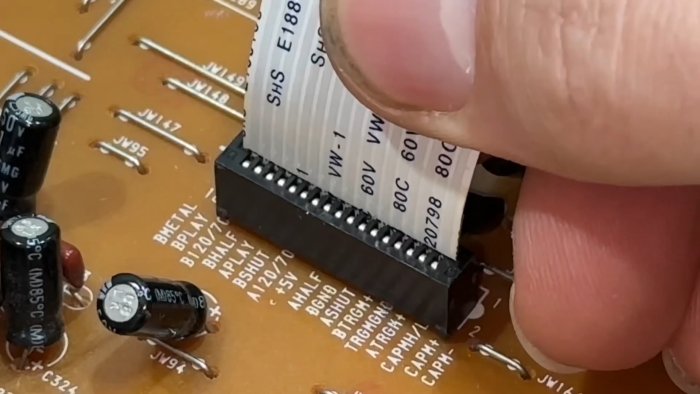 Как зачистить и восстановить гибкий шлейф