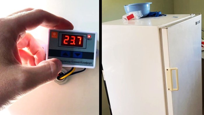 Как заменить термостат в холодильнике на цифровое термореле