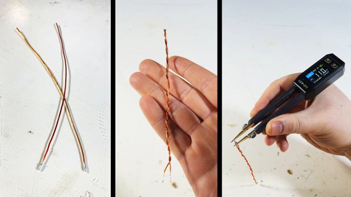 Самодельные конденсаторы малой ёмкости