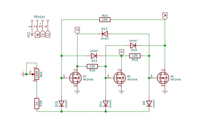 Как собрать простой драйвер для бесщеточного двигателя