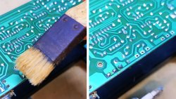 Лайфхак: выпайка многоконтактных деталей при помощи кисти