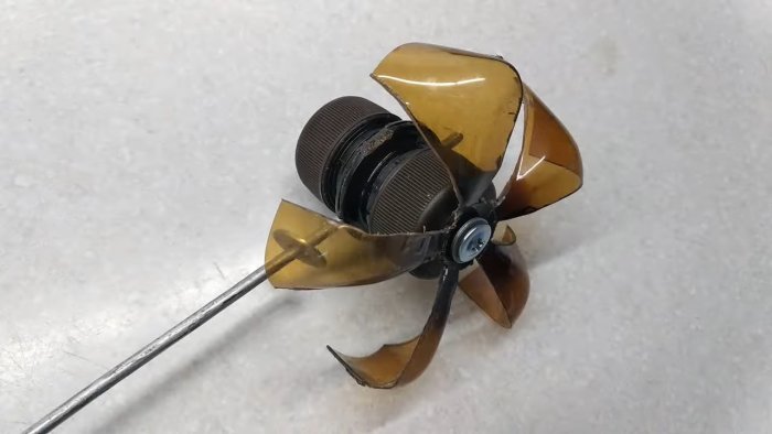 Как сделать отпугиватель кротов Тихоня