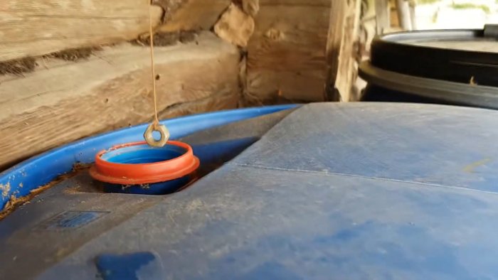 Как установить кран в бочку