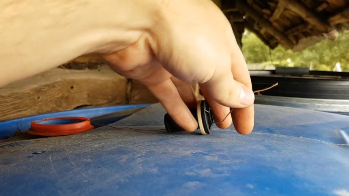 Как установить кран в бочку