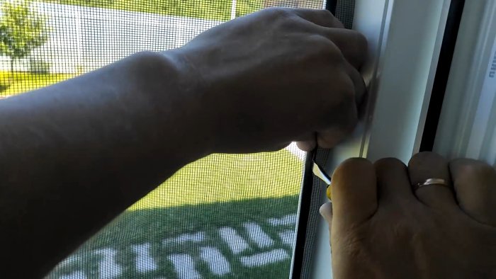 Москитная сетка своими руками установка без рамки и сверления окон
