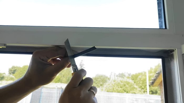 Москитная сетка своими руками установка без рамки и сверления окон