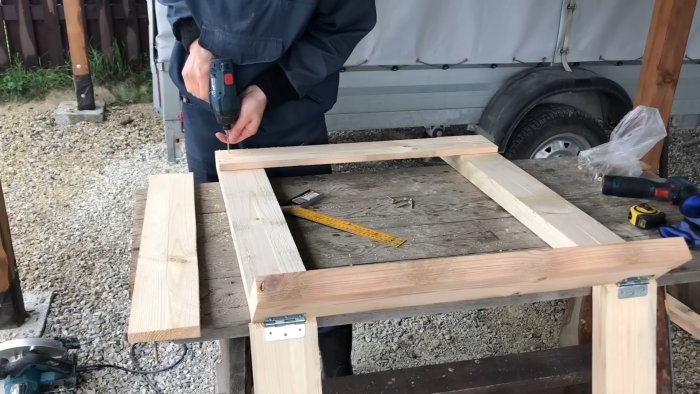 Складные козлы своими руками