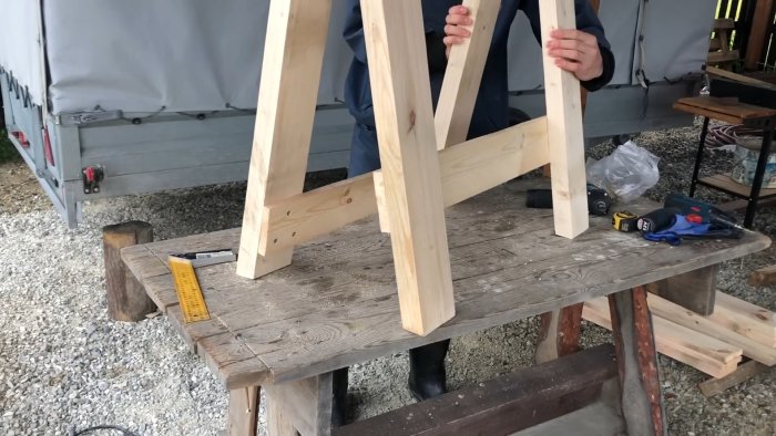 Складные козлы своими руками