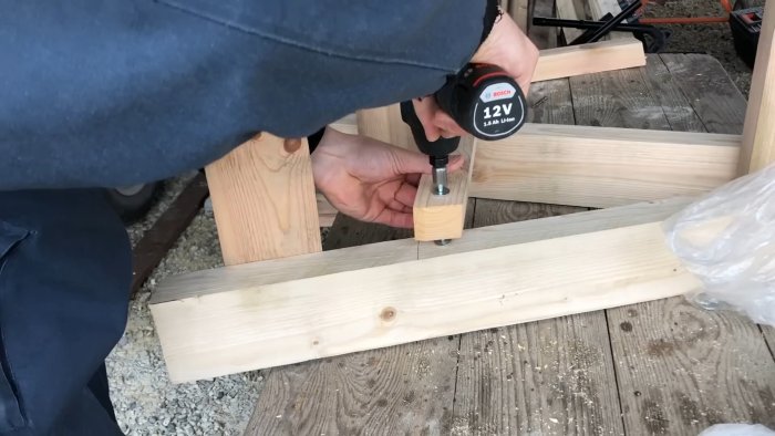 Складные козлы своими руками