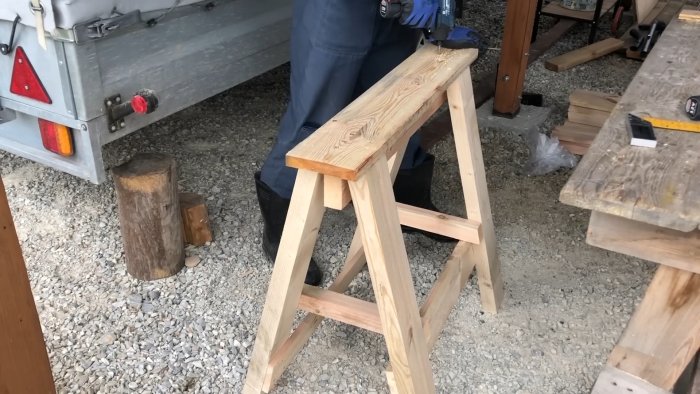 Складные козлы своими руками