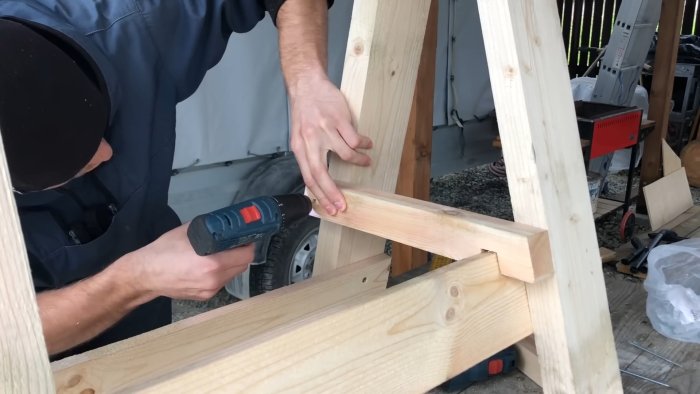 Складные козлы своими руками