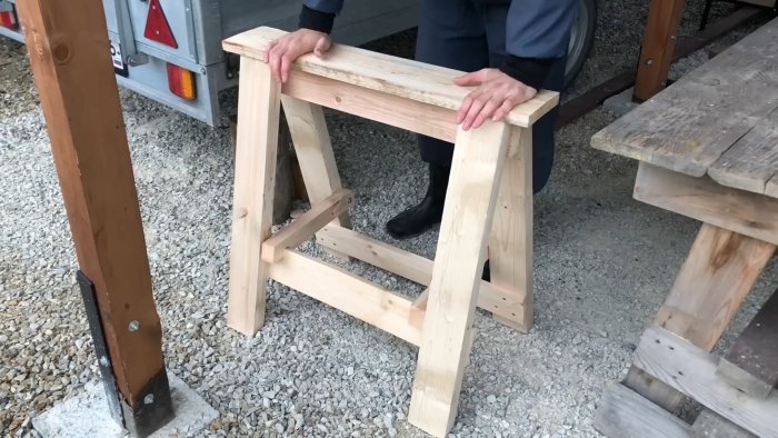 Складные козлы своими руками
