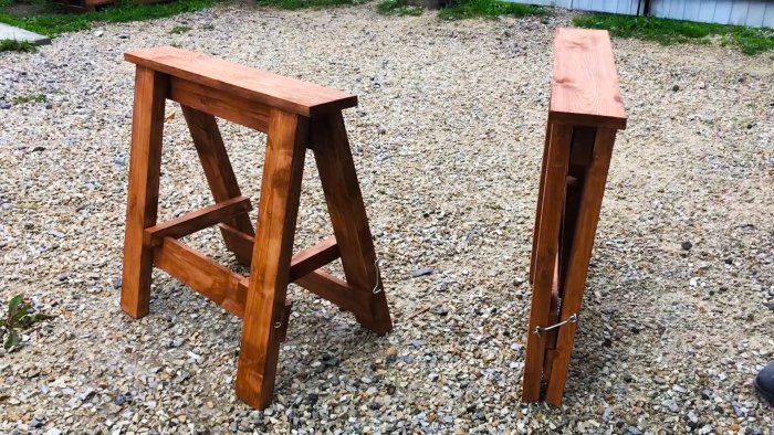 Складные козлы своими руками