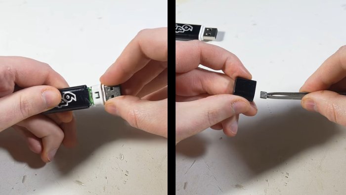 Защита для флешки из геркона