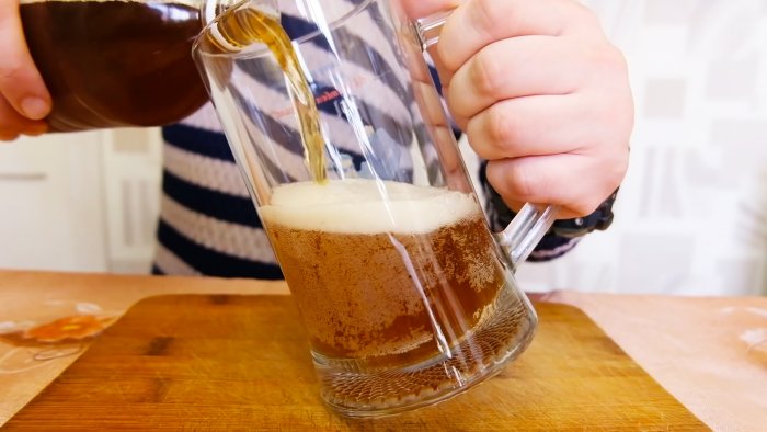 Пиво из черного хлеба самый простой рецепт