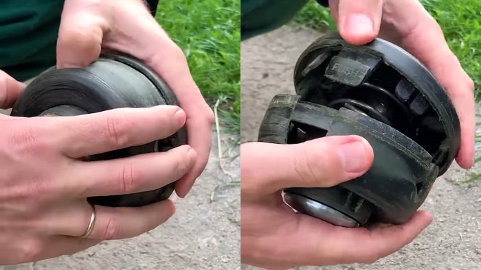 2 способа намотать леску на катушку триммера