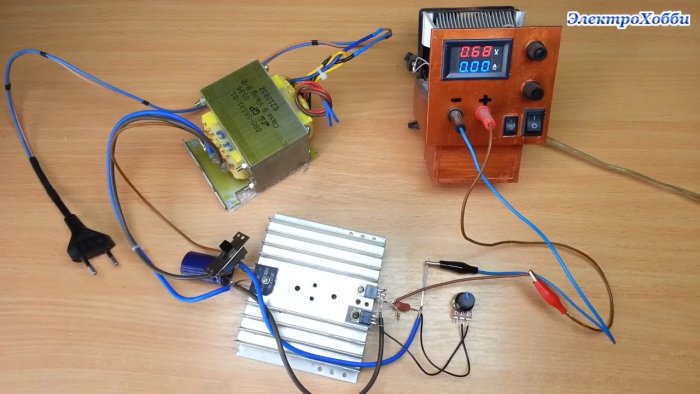 Регулируемый блок питания 36 В 10 А схема на LM317